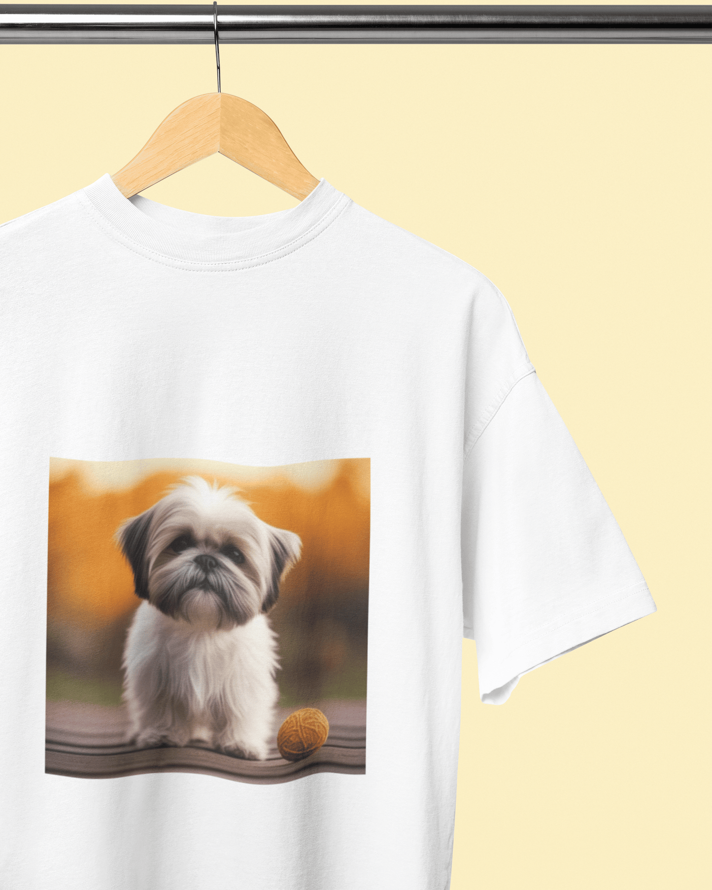 Men's Oversized T-shirt for Pet Enthusiasts