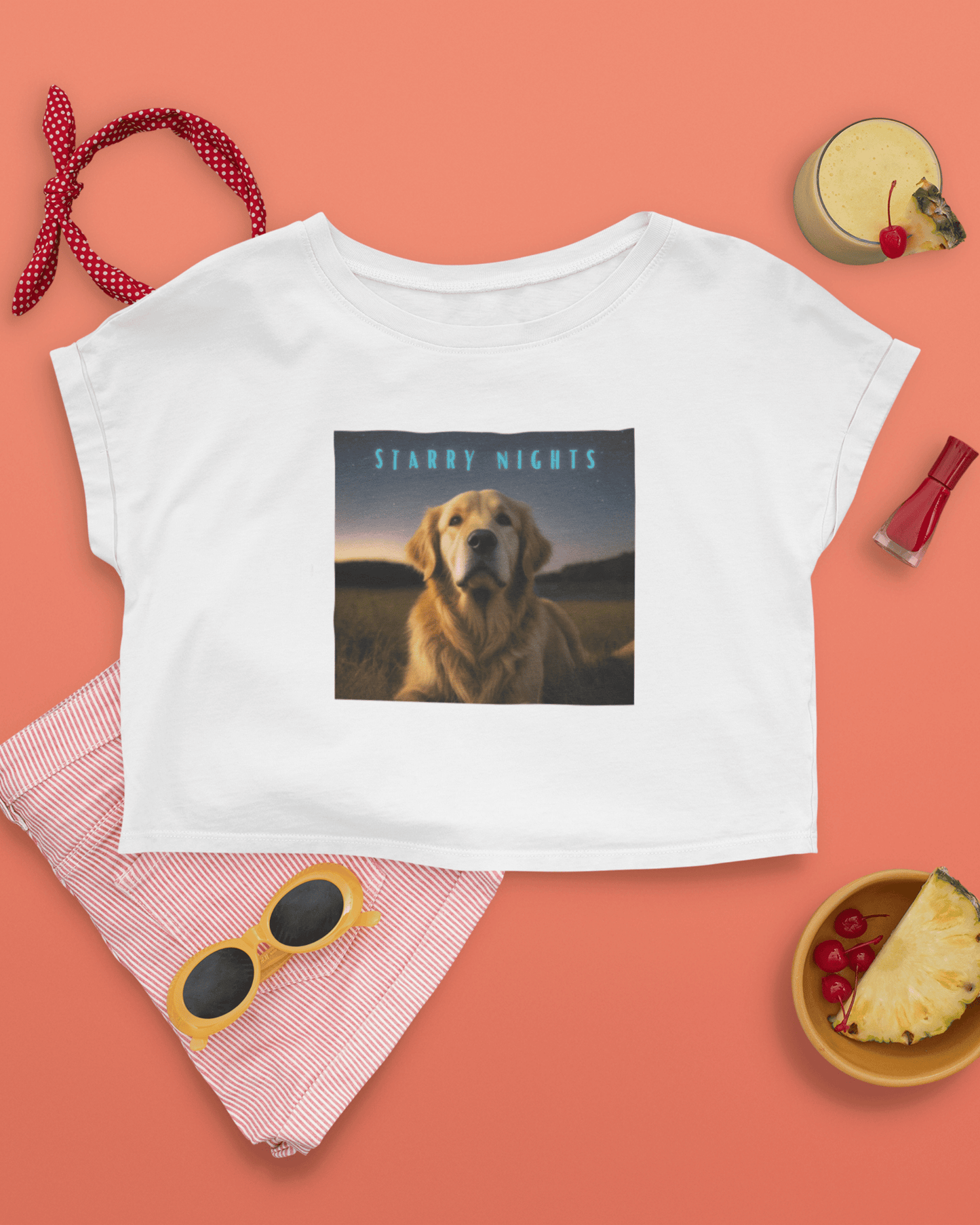 Women’s Crop Tops for Pet Enthusiasts