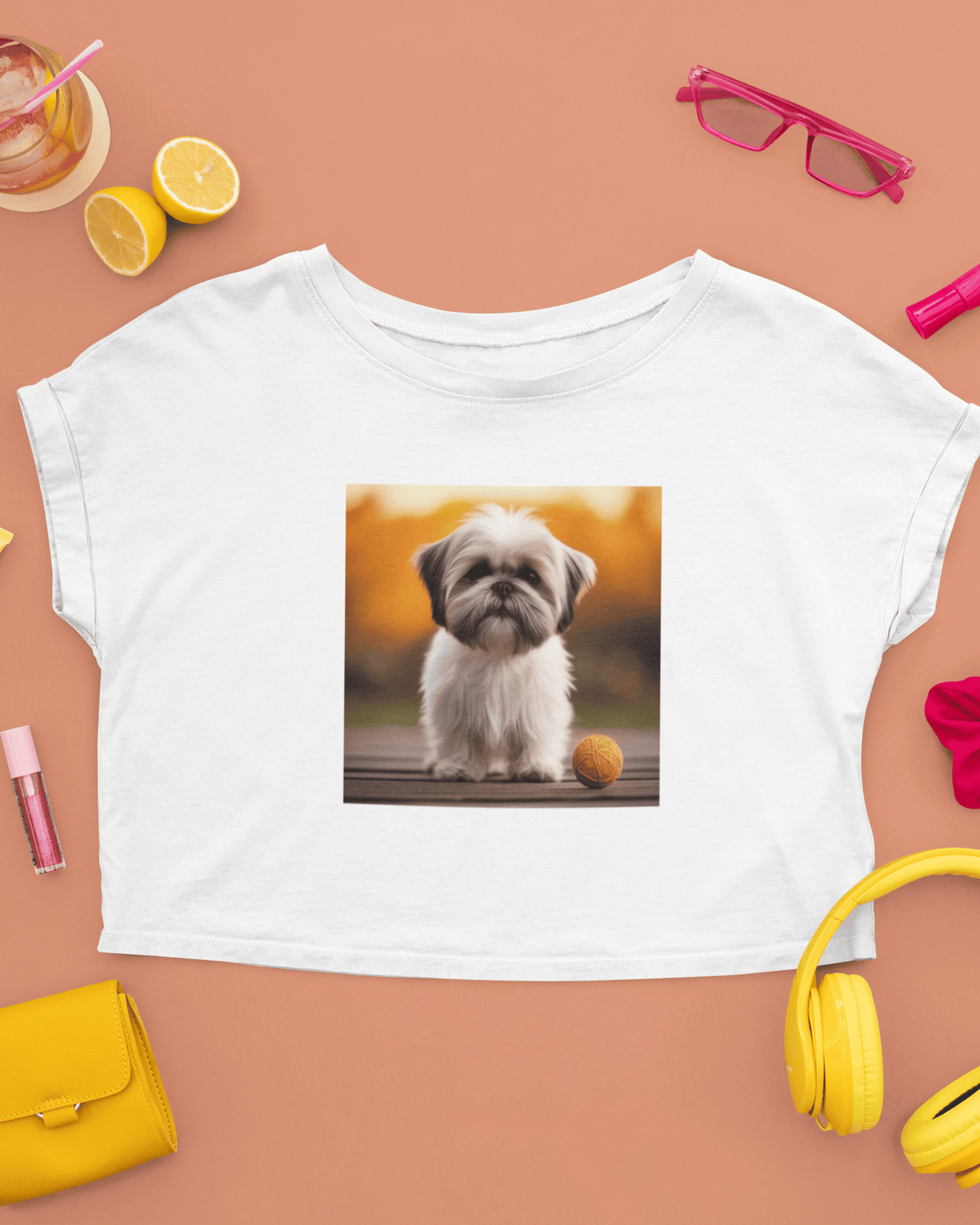 Women’s Crop Tops for Pet Enthusiasts