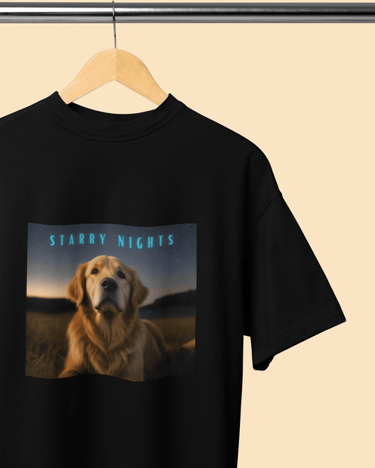 Men's Oversized T-shirt for Pet Enthusiasts