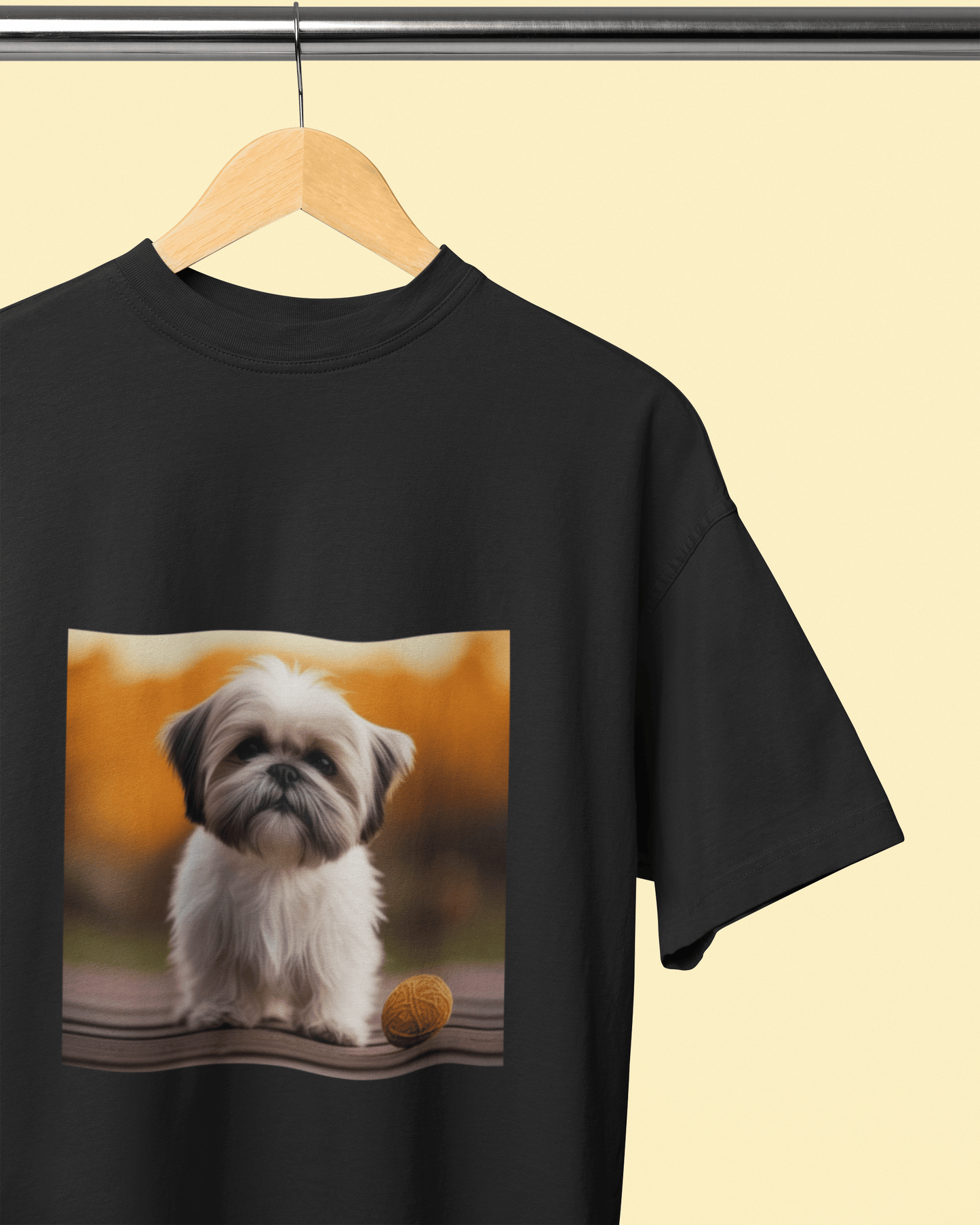 Men's Oversized T-shirt for Pet Enthusiasts