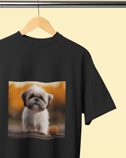 Men's Oversized T-shirt for Pet Enthusiasts