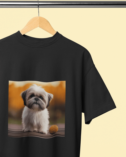 Men's Oversized T-shirt for Pet Enthusiasts