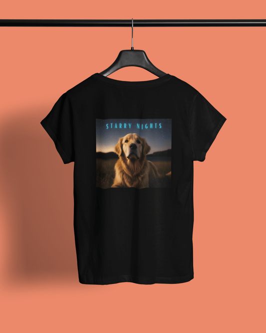 Women’s Round Neck T-shirt for Pet Enthusiasts