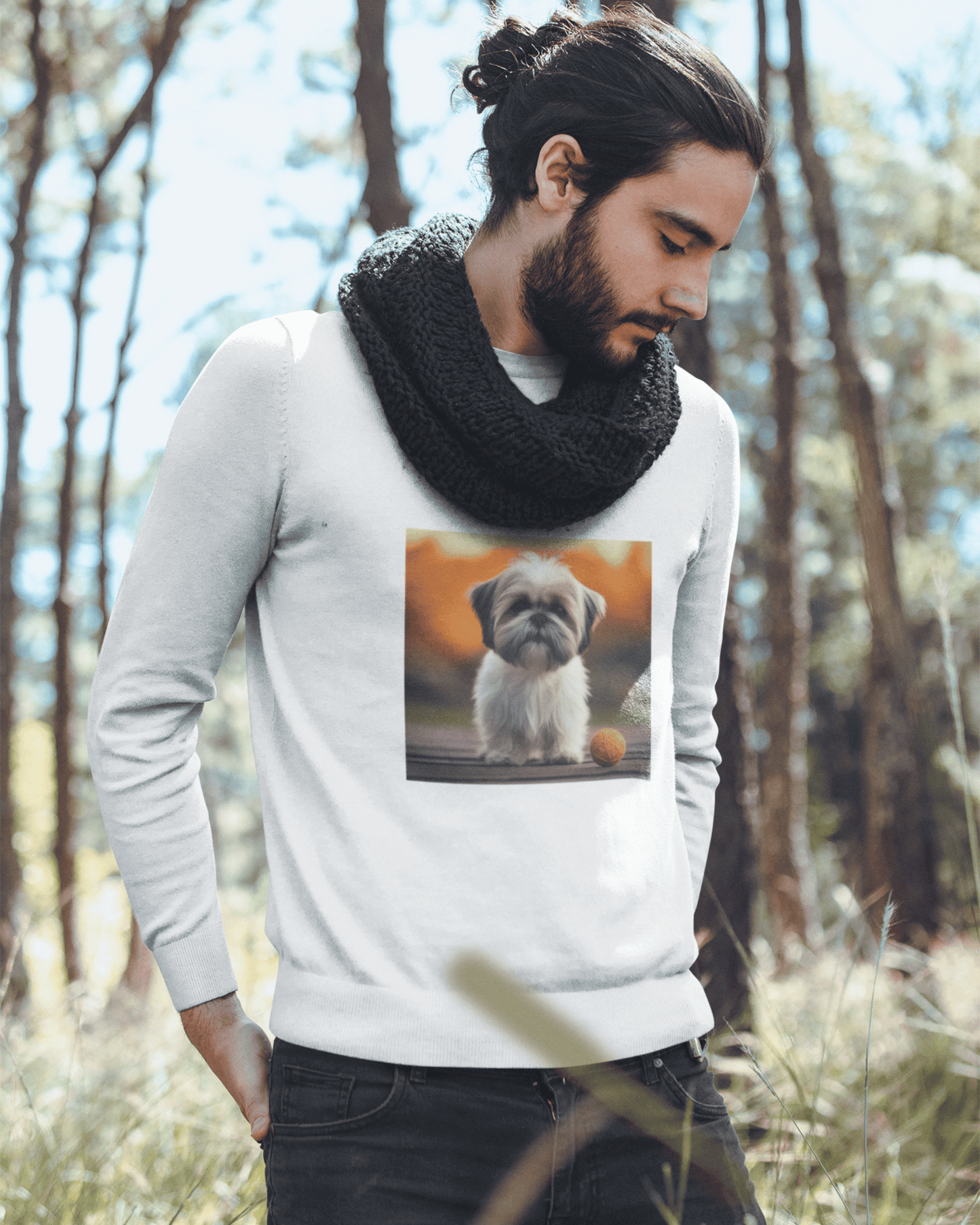 Men's Sweatshirts for Pet Enthusiasts