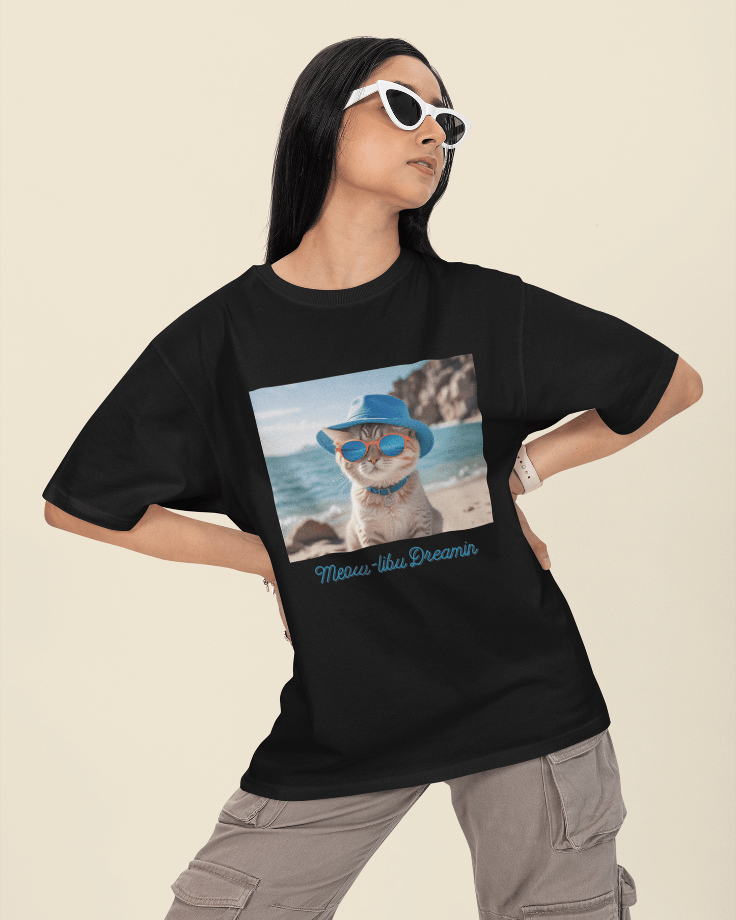 Women’s Round Neck T-shirt for Pet Enthusiasts