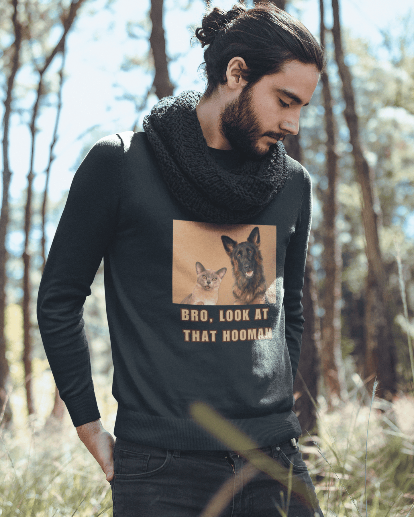Men's Sweatshirts for Pet Enthusiasts