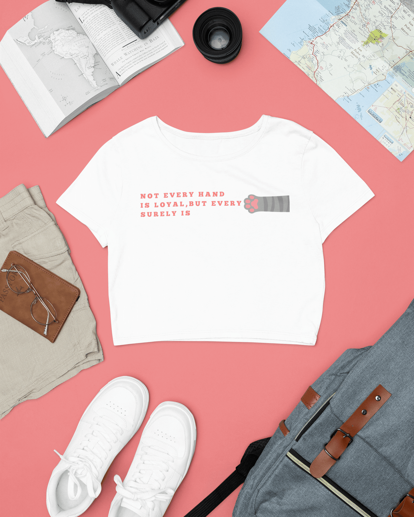 Women’s Crop Tops for Pet Enthusiasts