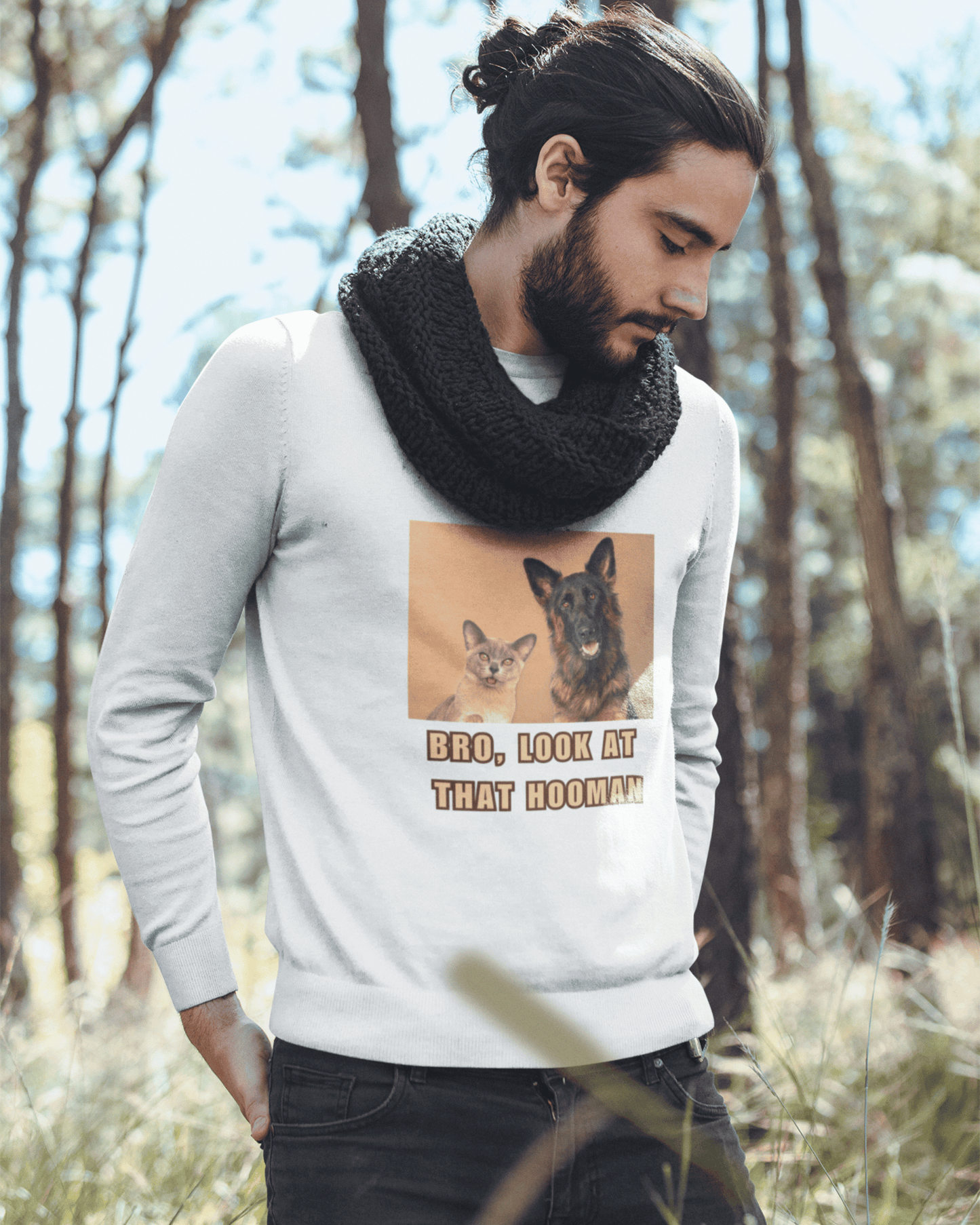 Men's Sweatshirts for Pet Enthusiasts
