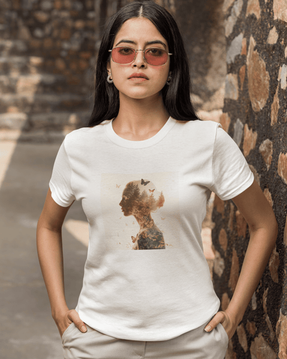 Women’s Round Neck T-shirt for Pet Enthusiasts
