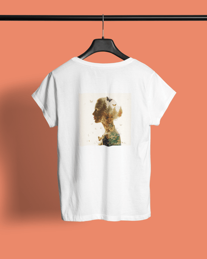Women’s Round Neck T-shirt for Pet Enthusiasts