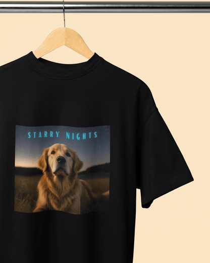 Men's Oversized T-shirt for Pet Enthusiasts