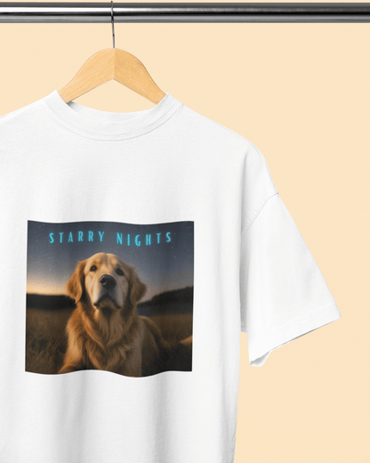 Men's Oversized T-shirt for Pet Enthusiasts