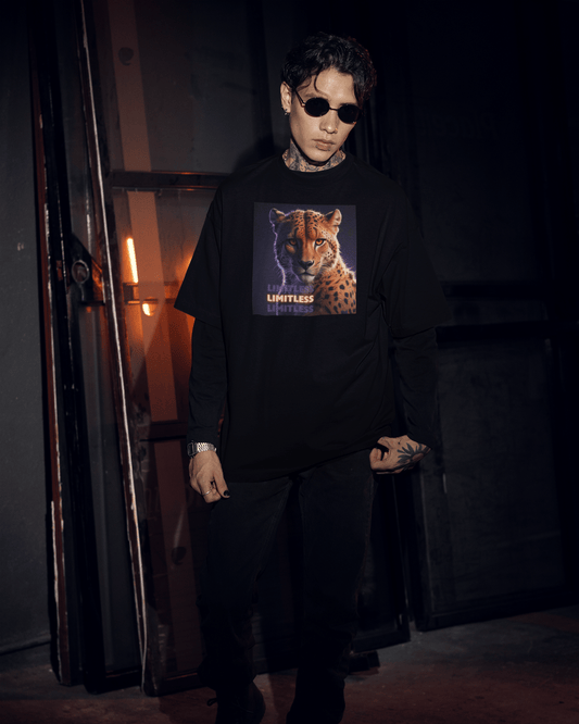 Men's Oversized T-shirt for Wildlife Enthusiasts